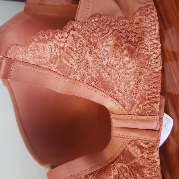 NWT Auden Lightly Lined Balconette Coverage Underwire Pink Bra Size 42 DDD. - Picture 6 of 14